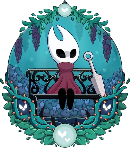 Hornet - game, gamer, indie game, indie, hollow, Bug Knight, Bounty Hunter, metroidvania, video game, games, gaming, ghost, little ghost, knight, castlecore, blue, cozy, hornet, quirrel