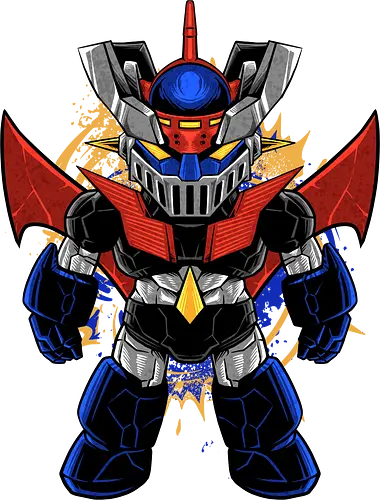 mazinger chibi  - robot, transformation, mechanics, superhero, gaiking, kaiju, japanese