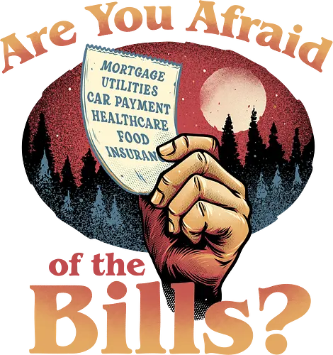 Are you afraid of the Bills? - Funny, humor, afraid, bills, parody, tv series, classic, horror, nostalgic