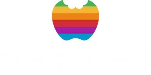 Too Different! - apple, geek, tech, nerd, computers, logo, retro, mashup, vintage, 80s