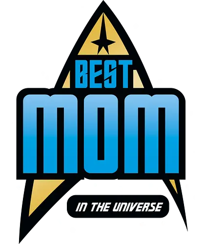 Best Trekkie Mom - mothers day, mom, mommy, mother, gifts for mom, 60s, 70s, 80s, christmas, christmas gifts, universe, galaxy, Space, trekkie, nostalgia