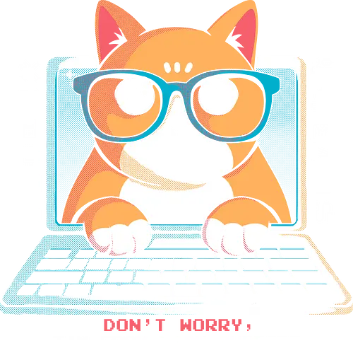 Tech Support - cats, cat, cute, fun, funny, dog, pets, tech, computer, programer