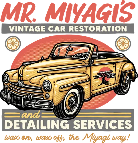 Miyagi Vehicle Restoration - Movie, film, martial arts, drama, karate, vehicle, cars