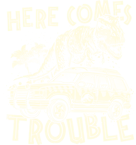 Here Comes Trouble - Movie, film, dinosaur, adventure, dinosaurs, sci-fi, science fiction, action