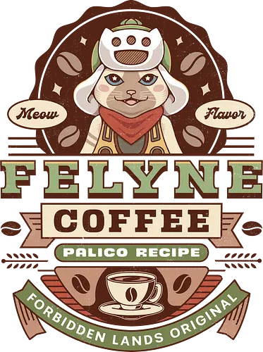 Felyne Palico Coffee Vintage - pickle, hunter monster world, game, coffee, gamer, gaming, video games, hunter, monster rise, monster wilds, monster, hunting, gamer, gaming, video games, iceborne, wyvern, felyne