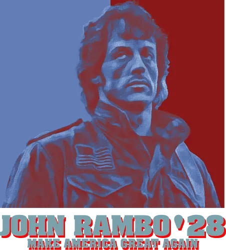 Make Vote Great Again '28 Pop Art - rambo, elections, movie, cinema, funny quote, mashup, funny, funny pop, funnytee, gaming, geek, humor, joke, meme, memes, nerd, parody, television, vintage