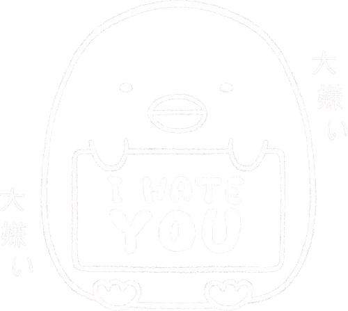 I hate you - cute