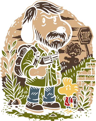 The Last of Dogs - friend, dog, last, joel, last of us, demonigote