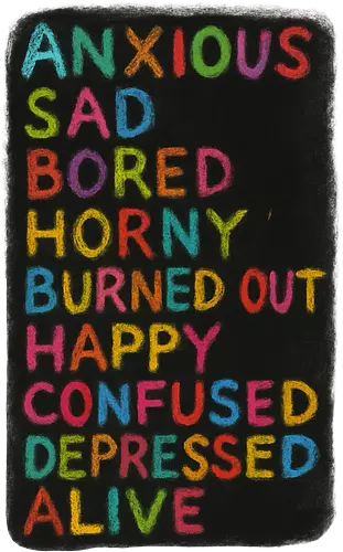 Thoughts - Art, Artsy, Wordart, Words, Colour, Saying, Kunst, Modern, Poesie