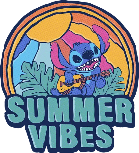 alien summer vibes - alien, coffee, aloha, monster, experiment, music, floral, ornament, flower, surfer, vintage, movie, cartoon, kids, drawing, wave, vacation, holiday