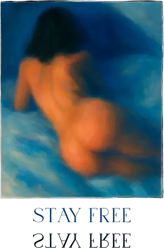 Stay free - Stay, Free, Kunst, gemälde, art, artsy, spruch