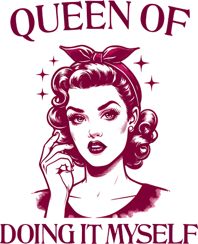 The Queen - independent, girl power, strong woman, empowered woman, strong mom, mother, mental health matters, doing myself, solo woman The Queen - independent, girl power, strong woman, empowered woman, strong mom, mother, mental health matters, doing myself, solo woman