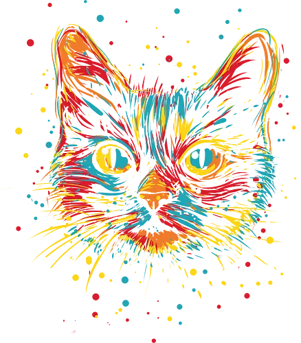 psychedelicat - cat, kitty, catnip, psychedelic, animals psychedelicat - cat, kitty, catnip, psychedelic, animals