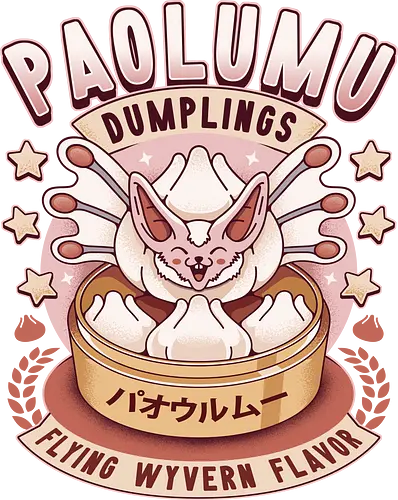 Paolumu Dumplings Vintage - pukei pukei, monster, monster world, gamer, gaming, video games, iceborne, monster rise, monster wilds, paolumu, hunter, palico, felyne, dumplings, japanese food, wyvern Paolumu Dumplings Vintage - pukei pukei, monster, monster world, gamer, gaming, video games, iceborne, monster rise, monster wilds, paolumu, hunter, palico, felyne, dumplings, japanese food, wyvern