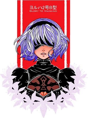 2B - Automata, anier automata, 2b, gaming, anime, geek, freak, video game