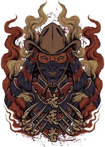 akuma no kruger  - horror, halloween, cool, cute, fun, satan, parody, demon, devil, samurai, japanese, nightmare