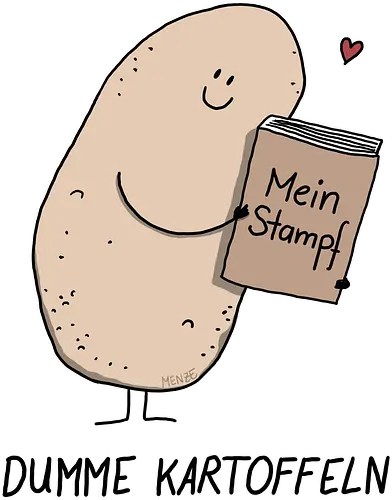 Dumme Kartoffeln - Mein Stampf - Kartoffeln, Rechtsextremismus, Mein Stampf, Menze, Cartoostrophal, gegen Rechts, Antifaschismus Dumme Kartoffeln - Mein Stampf - Kartoffeln, Rechtsextremismus, Mein Stampf, Menze, Cartoostrophal, gegen Rechts, Antifaschismus