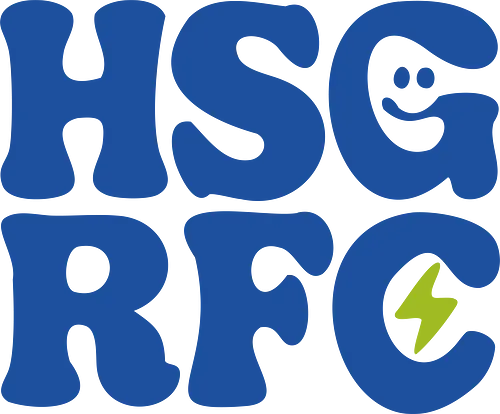 HSGRFC - housegrafic, hsg, rfc, retro, bold, graphic design, statement shirt, typografie, kreatives design, werbeagentur, smiley, blitz, local design, blau, modern retro, designliebe, kreativshirt, Dinslaken, streetwear