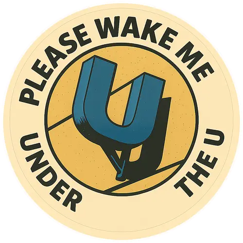 Please wake me under the U - Berlin, U-Bahn, Zeichen, Verabredung, Zugehörigkeit, Ort, Statement Shirt, Please Wake Me, Nerd Shirt, Treffpunkt, Großstadtgefühl, Urban Style, Anfang, Abschied, Symbolik, Licht, Nähe, Erinnerung, Minimalismus, Hauptstadt
