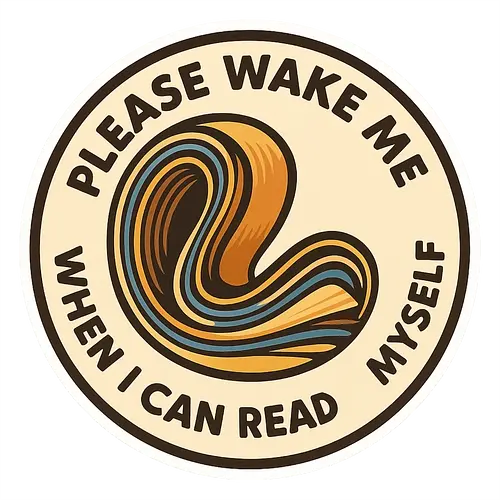 Please wake me when I can read myself - Zeitung, Lesen, Selbstverständnis, Sprache, Statement Shirt, Please Wake Me, Nerd Shirt, Zwischen den Zeilen, Selbstreflexion, Denken, Kommunikation, Identität, Klarheit, Zeitung im Rohr, Erkenntnis, Text, Innerer Dialog, Ruhe, Sinnsuche, Lesbarkeit