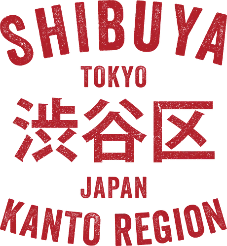 Shibuya Kanto region - anime, manga, japan, japanese art, retro, vintage