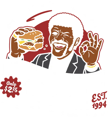 Royale with Cheese - tarantino, royale, Retro, burger