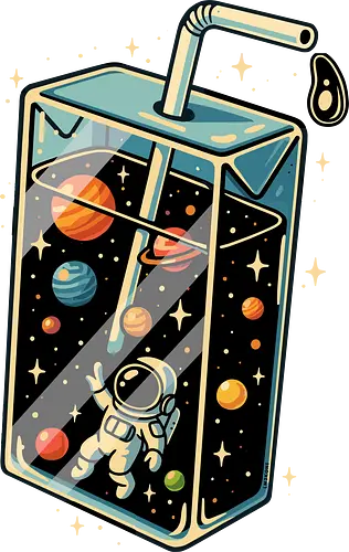 Astronaut im Weltraumsaft - lm2kone, Astronaut, Saft, Sommer, lustig, Essen, Weltraum, Universum, Kosmos, Astronomie, trippig, abstrakt, ästhetisch, Illustration, Planeten, Mond, cool Astronaut im Weltraumsaft - lm2kone, Astronaut, Saft, Sommer, lustig, Essen, Weltraum, Universum, Kosmos, Astronomie, trippig, abstrakt, ästhetisch, Illustration, Planeten, Mond, cool