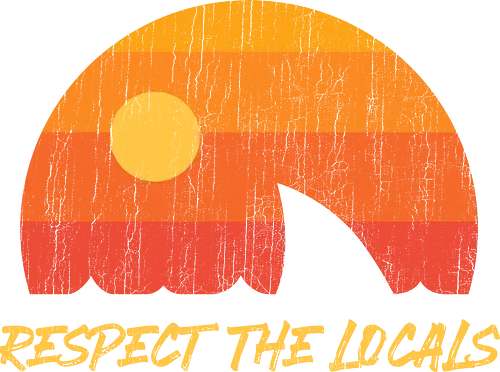 Respect The Locals - Shark Week  - shark, animal, beach, great white shark, ocean life, sea, sea life, shark attack, shark bite, shark teeth, shark week, sharks, summer, sunset, under the sea