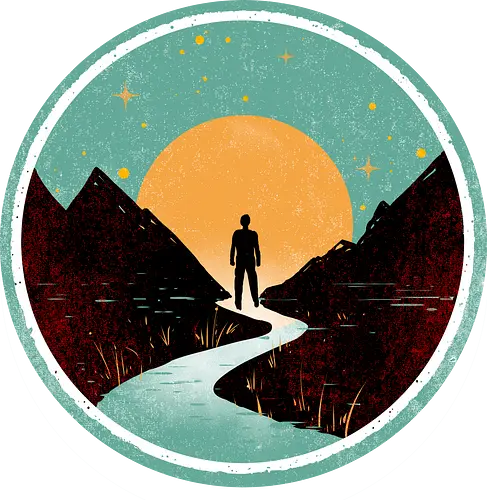The wanderer - nature, summer, camping, outdoors, poetic, simple design The wanderer - nature, summer, camping, outdoors, poetic, simple design