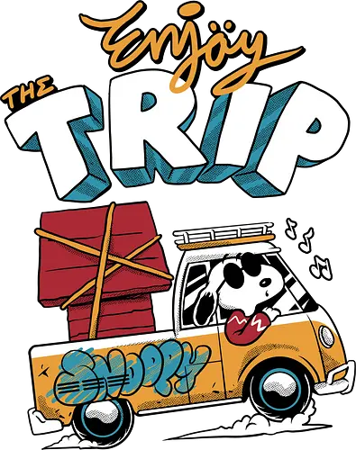 summer trip  - snooze, nap time, supranatural, fantasy, dog, cartoon, 80s, enjoy, happy, trip, adventure, outdoor, camping, hiking, nature, beach