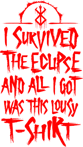 I survived the eclipse - eclipse, berserk, anime, manga