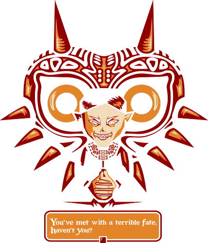 Terrible fate - terrible, fate, Princess, Hero of Time, mask