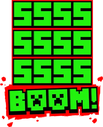 SSSBomb - danger, creeper, minecraft