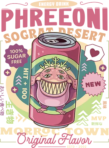 Phreeoni Energy Drink - ragnarok online, slime, mmorpg, ragnarok origin, jrpg, poring, angeling, deviling, deviruchi, ragnarok mobile, geffen dungeon, gaming, video game, gamer, ragnarok eternal love