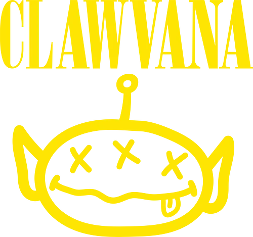Clawvana - toys, retro, claw, music, rock