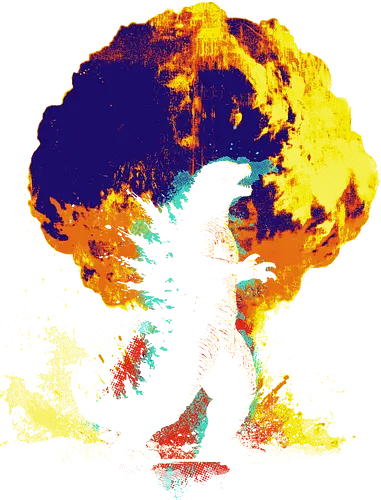 Nuclear kaiju - movie, scifi, science fiction, japanese pop culture, kaiju, king of monsters, japan