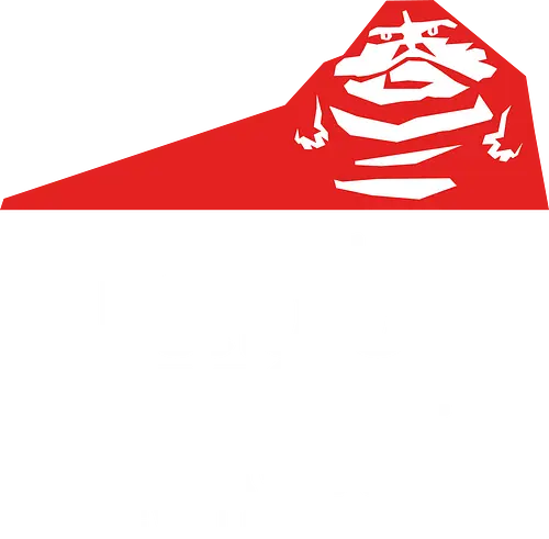 Hutt Pizza - pizza, slice, food, funny, retro, restaurant, jabba