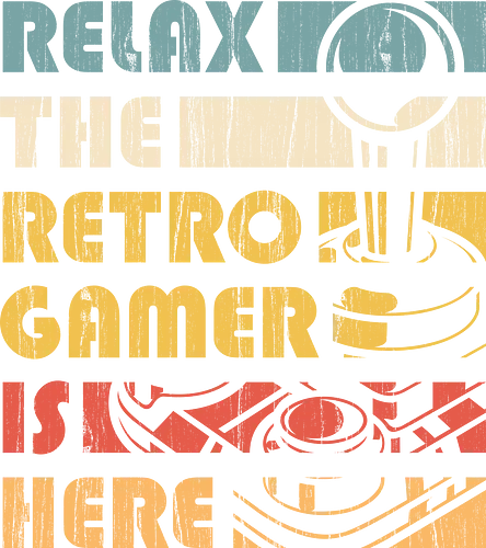 Relax The Retro Gamer is Here - retro, game, arcade, pixel, relax