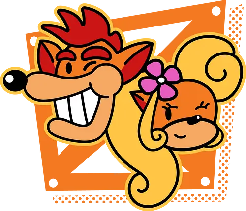 A couple of bandicoots - crash, cute, bandicoot, fun, kawaii, children