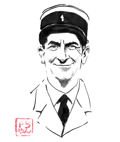 le gendarme - gendarme, sumie, japan