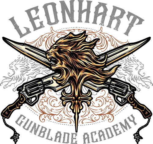 Gun blade Academy - Gaming, gamer, video games, fantasy, hero