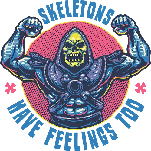 Skeletons have feeling too - Comics, comic book, cartoons, TV show, animated, animation, villain