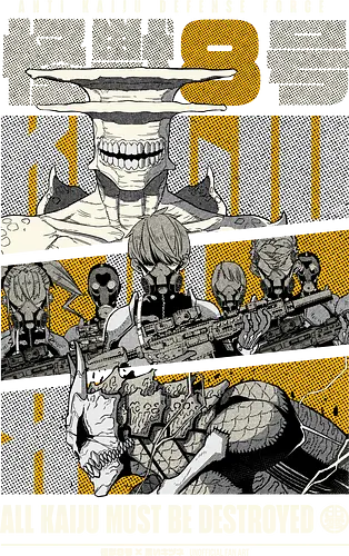 ANTI KAIJU FORCE I - KAIJU, ANIME, MANGA, MONSTER, WARRIOR