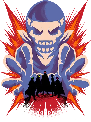 dare fighter  - anime, manga, powerrangers, supersentai, skull, skeleton, fighter, dragon, cool