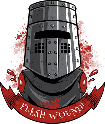no arms squad - Gateway, game, movie, fleshwound, tisbutascratch, knight, blackknight, legendary, legend