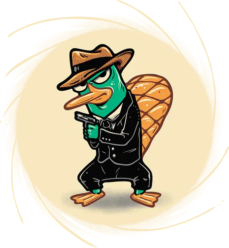 The Spy with the Golden Tail - TV show, cartoons, animation, animated, funny, humor