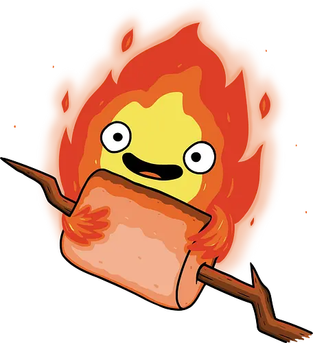 Camp Demon! - demon, funny, camp, hiking, nature, marshmallow, tent