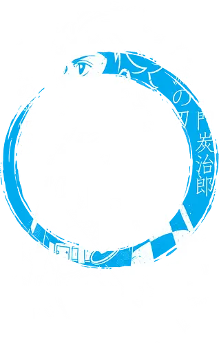 Water Breath - swordsman, blue aura, zen warrior, japanese aesthetic, modern samurai, meditation with edge, water vibe, manga style, calm but deadly