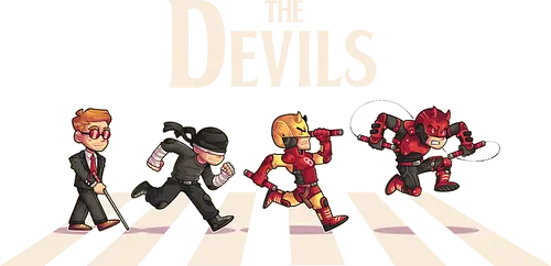 The Devils - daredevil, comics, devil, abbey road, matt murdock, hell