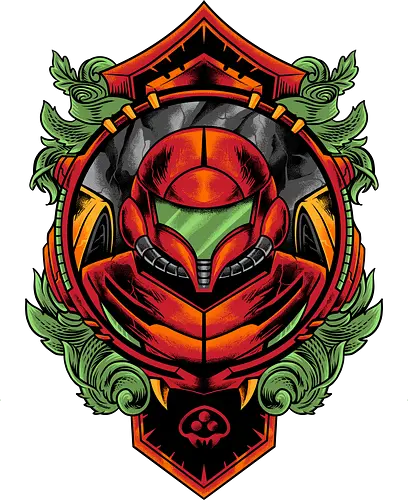 pacific hunter - hunter, cool, helmet, demon, bounty, robot, cyborg, vintage, classic, sword, 80s, 90s, war, game